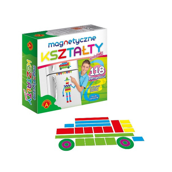 Alexander, klocki magnetyczne Kształty