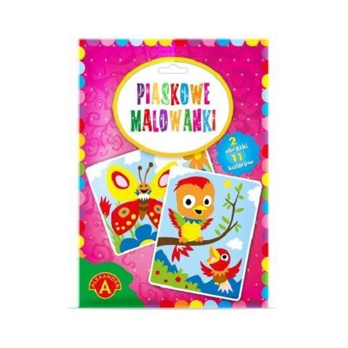 Alexander, piaskowe malowanki Ptaszki/Motyle