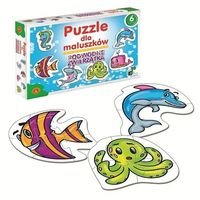 Alexander, puzzle, dla maluszków Podwodne zwierzęta, 6w1 Alexander