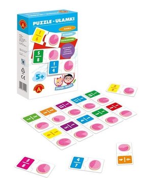 Alexander, Zabawa i Nauka, puzzle Ułamki - Alexander