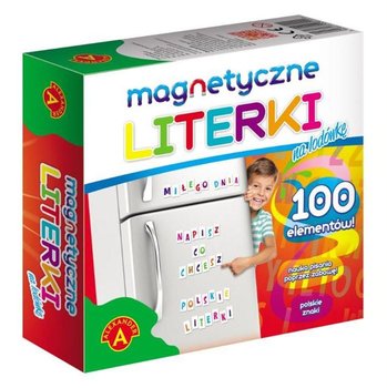 Alexander, zabawka edukacyjna Literki magnetyczne na lodówkę - Alexander