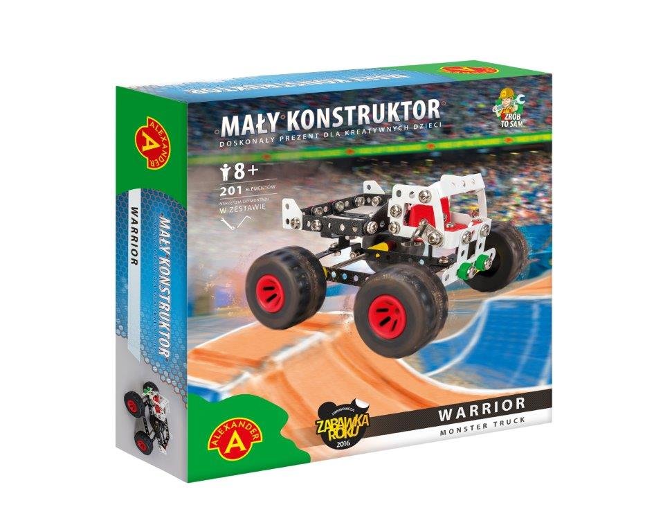 Alexander, zabawka konstrukcyjna Monster Truck Warrior