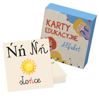 Alfabet, Karty edukacyjne, 36 kart