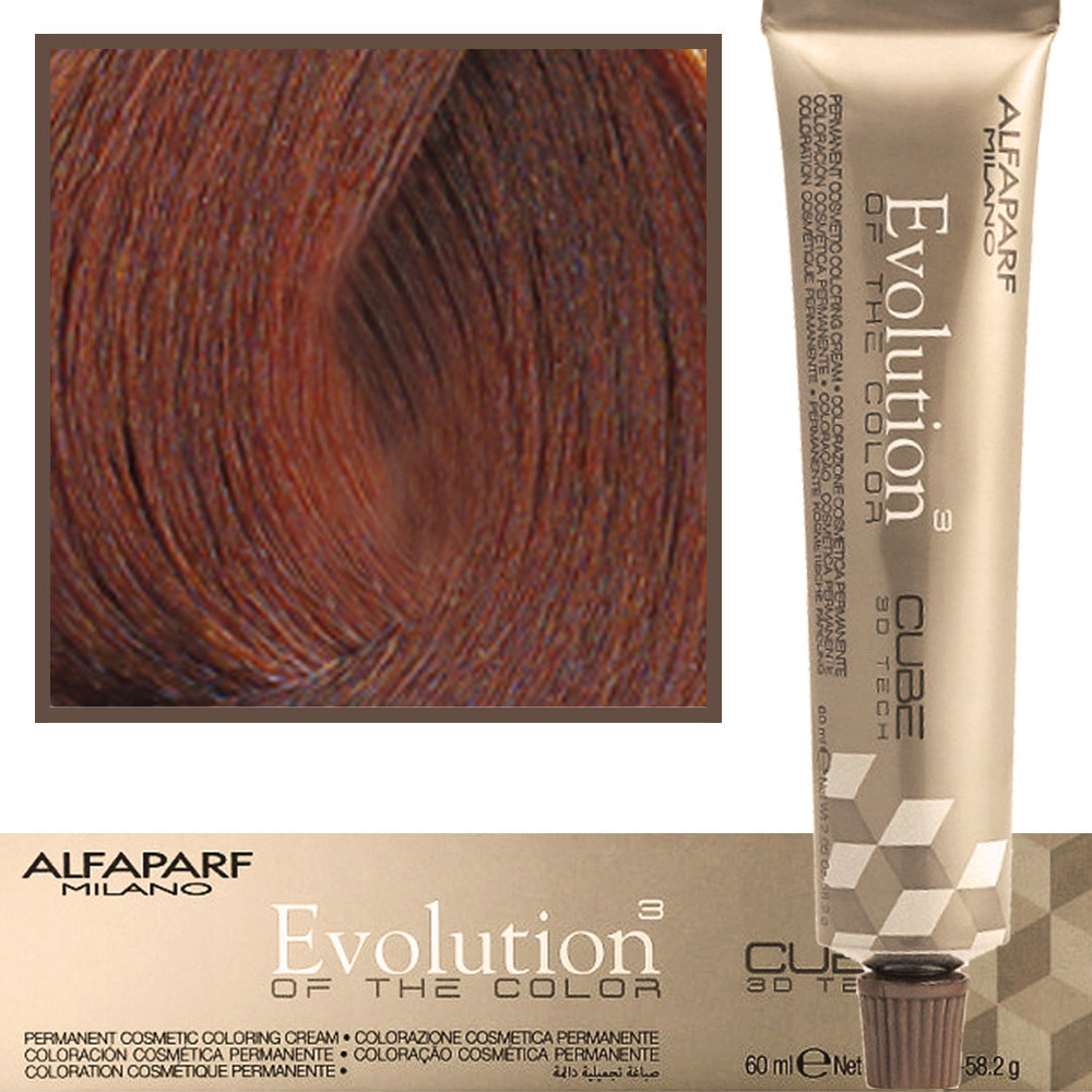 Zdjęcia - Farba do włosów Alfaparf , Evolution of The Color,  7,4 Średni Miedziany Blo 