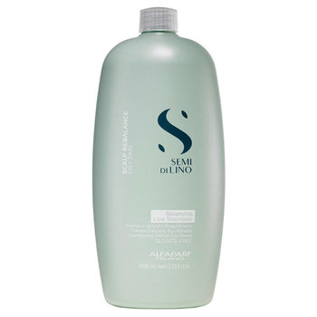 Alfaparf, Semi Di Lino Scalp Balancing, niskopieniący szampon do włosów przetłuszczających się, 1000 ml - Alfaparf