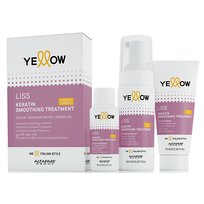 Alfaparf, Yellow Liss, Zestaw do keratynowego prostowania włosów Alfaparf