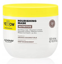 Alfaparf Yellow Nourishing Nutritive Mask, Maska Silnie Nawilżająca, 500ml