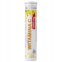 ALG Pharma Witamina C 1000 mg Wspiera Odporność i Energię 20 tab Alg Pharma
