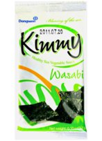 Algi Nori snack prażone o smaku Wasabi 2,7g - Dongwon Dongwon
