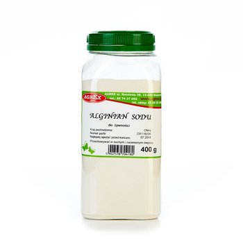 Alginian sodu 400g - słoik