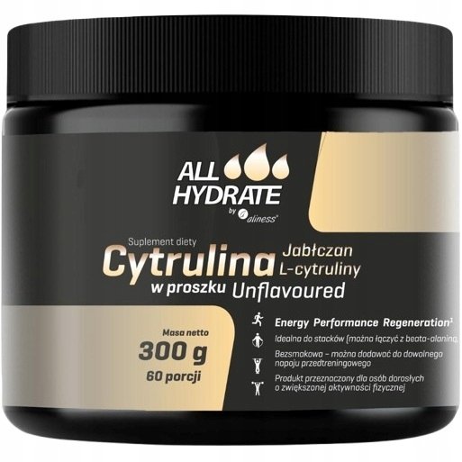 Aliness ALLHydrate Electrolytes - Poudre Saveur Framboise Pour Hydratation Et énergie, 305 G