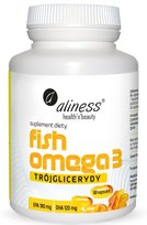Aliness Fish Omega 3 Trójglicerydy 180/120mg 60 kapsułek