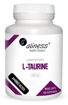 Aliness L-Taurine 800 mg -  Suplement diety, 100 kaps. - Aliness