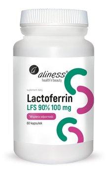 Aliness, Lactoferrin LFS 90% 100 mg, Suplement diety, 60 kaps. - MedicaLine
