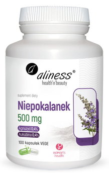 Aliness Niepokalanek 500 mg  Suplement diety, 100 kaps. - Aliness
