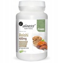 Aliness Reishi 400 mg 90 kaps. grzyby odporność stres