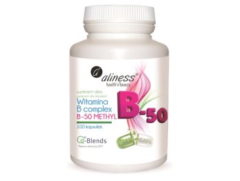 Aliness, Witamina B50, Methyl,  Suplement diety, 100 kaps. - Aliness