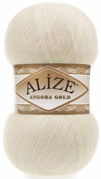 Alize, włóczka Angora Gold 01, kremowy - Alize