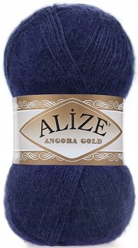 Alize, włóczka Angora Gold 58, granatowy - Alize