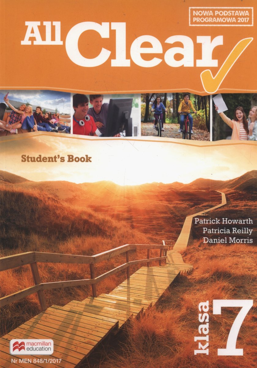 All Clear 7. Student's Book. Język angielski. Szkoła podstawowa