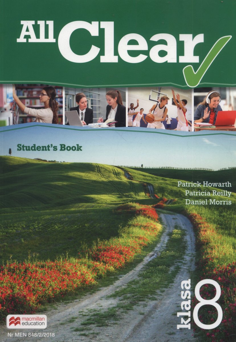 All Clear 8. Student's Book. Język angielski. Szkoła podstawowa