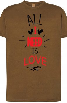 All I Need Is Love T-Shirt Walentynki r.XXL - Inna marka
