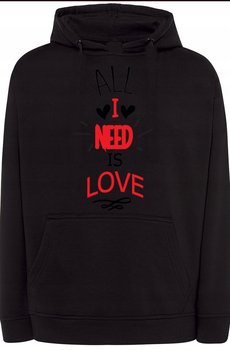 All I Need Is Love Walentynki Bluza r.L - Inna marka