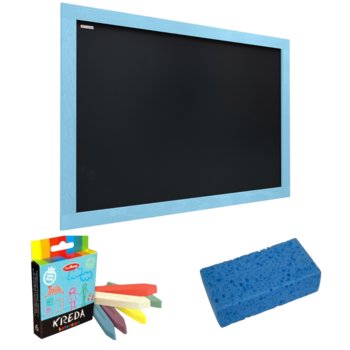 Allboards, tablica kredowa, niebieska 90x60 cm - Allboards