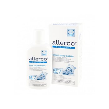 Allerco, Emulsja do kąpieli dla skóry skłonnej do podrażnień i alergii, 400 ml - Dermena