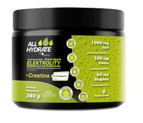 ALLHydrate by Aliness Elektrolity + Creatine Creapure® Green Apple 380 g