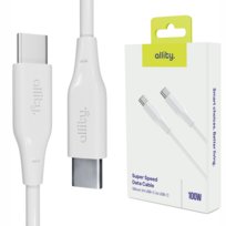 Allity kabel AUC-02 USB-C - USB-C 1,0 m 100W biały