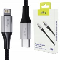 Allity kabel USB-C - Lightning 2,0 m 27W czarny