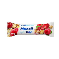Allnutrition, baton musli z żurawiną i maliną, 30 g