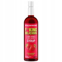Allnutrition Fitking Delicious Syrop Zero 420 Ml Truskawkowy Zero Kalorii