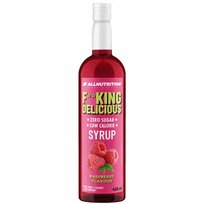 Allnutrition Fitking Syrop Zero Malina 420Ml Sok Malinowy Do Wody Bez Cukru