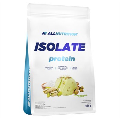 Zdjęcia - Odżywka białkowa AllNutrition Isolate Protein 908G Cappuccino 