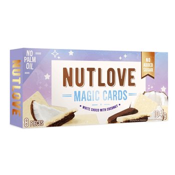 Allnutrition Nutlove Magic Cards White Choco With Coconut 104G - Allnutrition