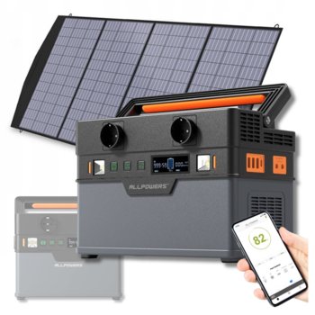 Allpowers S700 Zestaw Zasilania Solarnego Off grid Panel 200W MC4 Mobilny - Allpowers