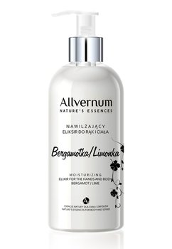 Allvernum, Nature's Essences, eliksir do rąk i ciała bergamotka-limonka, 300 ml - Allvernum