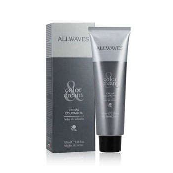 Allwaves, Cream Color, farba do włosów 7.64, 100 ml - Allwaves