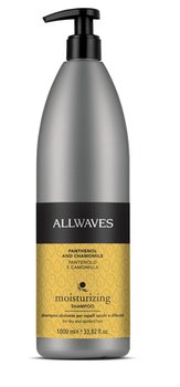 ALLWAVES Szampon nawilżający pantenol i rumianek 1000ml - Allwaves