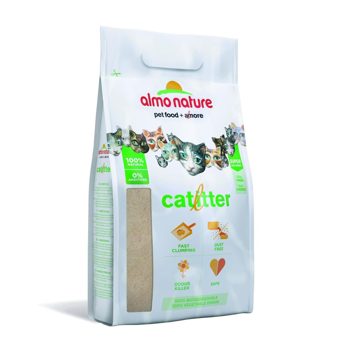 Almo nature żwirek cat litter 4,54 kg Almo Nature Sklep