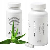 Aloe Vera NUTRIDOME suplement diety aloes 60 kapsułek dla kobiet mężczyzn