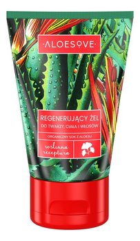 Aloesove, regenerujący żel do twarzy, ciała i włosów, 100 ml - ALOESOVE