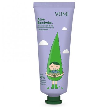 Aloesowy krem do rąk YUMI Aloe Borówka 75 ml - YUMI