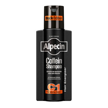 Alpecin Coffein C1 Szampon do włosów z kofeiną Black Edition, przeciw wypadaniu, 250ml - Alpecin