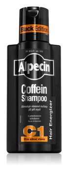 Alpecin Coffein Shampoo C1 Black Edition, Szampon z kofeiną stymulujący wzrost włosów, 250 ml - Alpecin