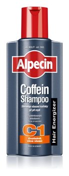 Alpecin, Hair Energizer Coffeine Shampoo C1, Szampon Kofeinowy Stymulujący Wzrost Włosów, 375 ml - Alpecin