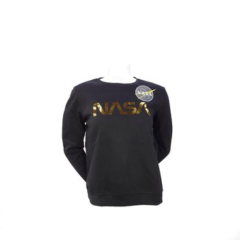 Alpha Industries, Bluza sportowa damska, Nasa PM 198037-365, granatowy, rozmiar S - Alpha Industries