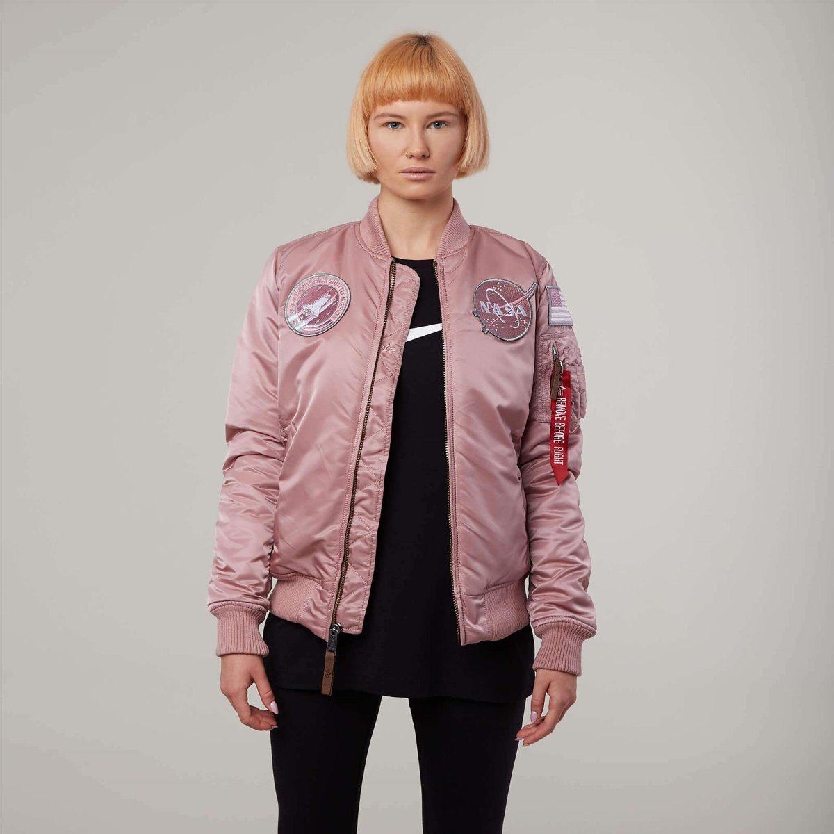 Alpha Industries Ma 1 Vf Nasa Wmn Silver Pink Xs Alpha Industries Moda Sklep EMPIK.COM